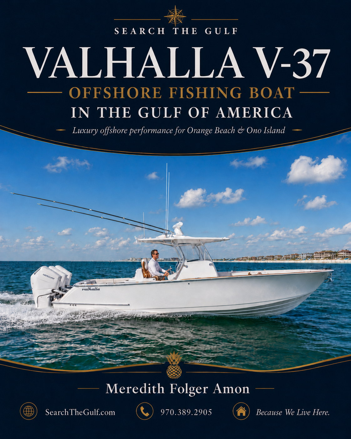 Valhalla V-37 Orange Beach Alabama Ono Island